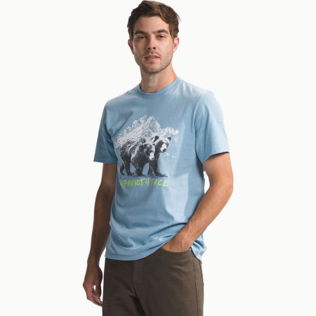 Футболка TNF S/S Bears Tee (Мужской; L; SteelBlue)
